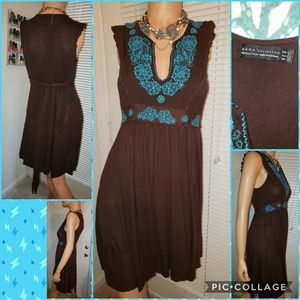 Zara Collection Embroidered Dress